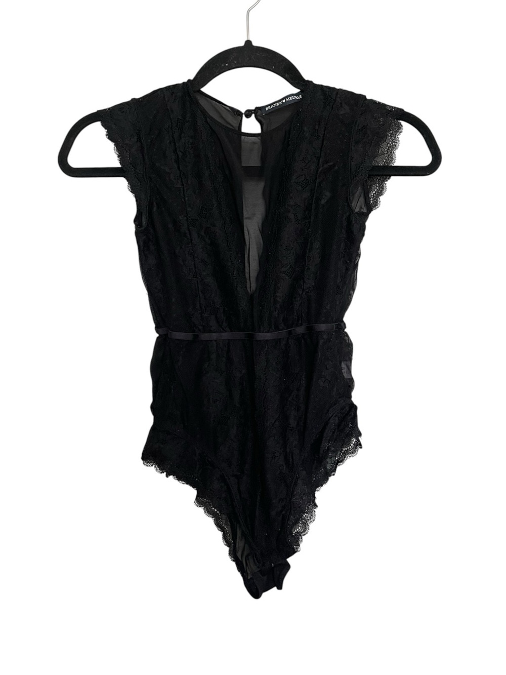 Brandy Melville Black Lace Bodysuit Chemise